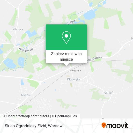 Mapa Sklep Ogrodniczy Elzbi