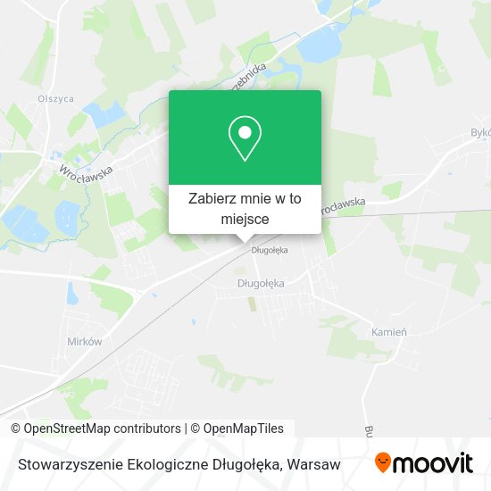 Mapa Stowarzyszenie Ekologiczne Długołęka