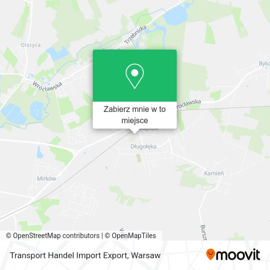 Mapa Transport Handel Import Export