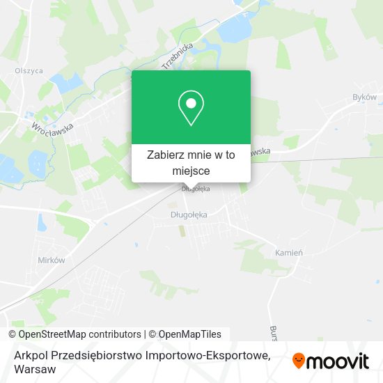 Mapa Arkpol Przedsiębiorstwo Importowo-Eksportowe