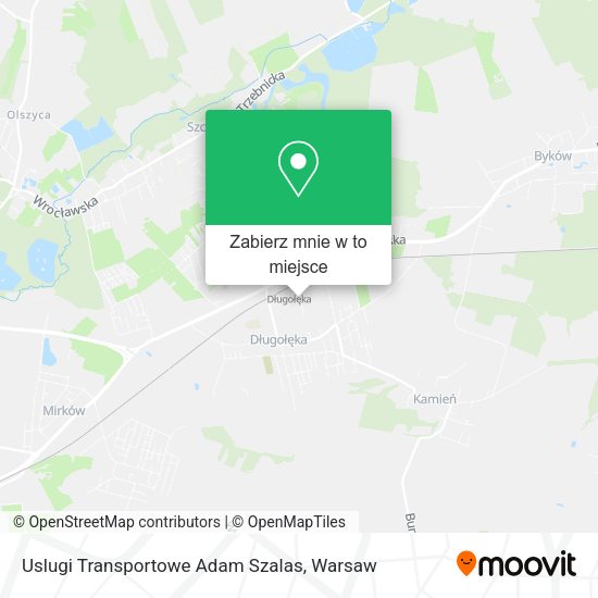 Mapa Uslugi Transportowe Adam Szalas