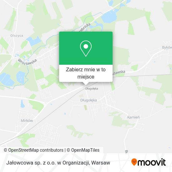 Mapa Jałowcowa sp. z o.o. w Organizacji