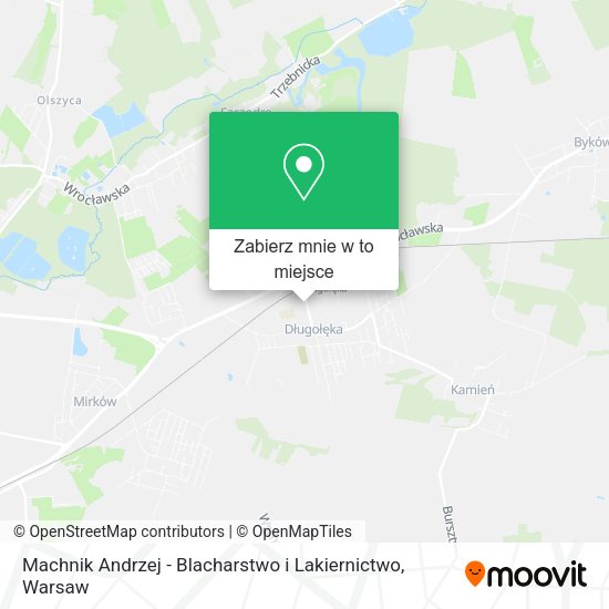 Mapa Machnik Andrzej - Blacharstwo i Lakiernictwo