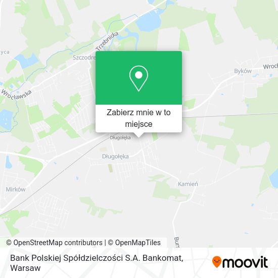 Mapa Bank Polskiej Spółdzielczości S.A. Bankomat