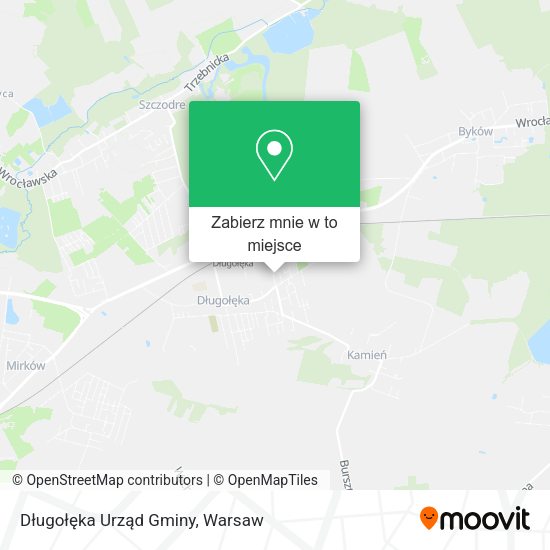 Mapa Długołęka Urząd Gminy