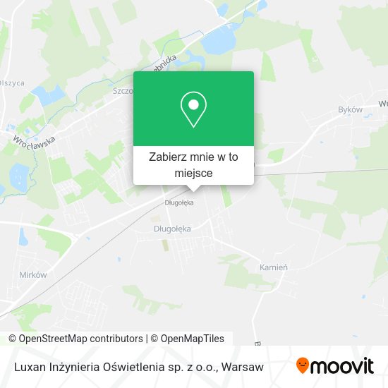 Mapa Luxan Inżynieria Oświetlenia sp. z o.o.