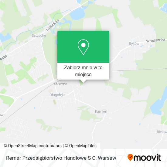 Mapa Remar Przedsiębiorstwo Handlowe S C