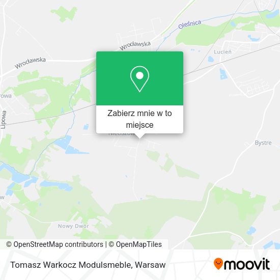 Mapa Tomasz Warkocz Modulsmeble