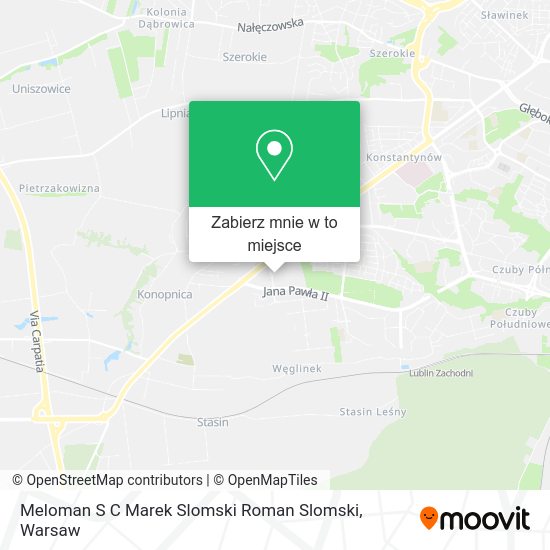 Mapa Meloman S C Marek Slomski Roman Slomski