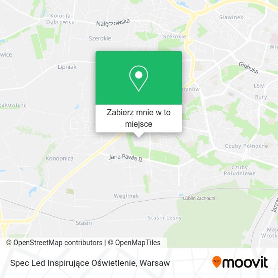 Mapa Spec Led Inspirujące Oświetlenie