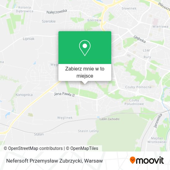 Mapa Nefersoft Przemysław Zubrzycki