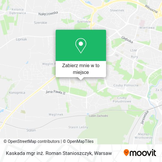 Mapa Kaskada mgr inż. Roman Stanioszczyk