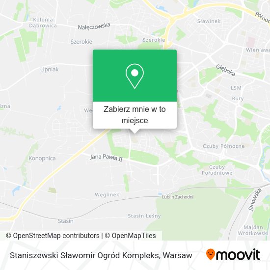 Mapa Staniszewski Sławomir Ogród Kompleks