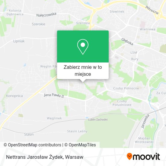 Mapa Nettrans Jarosław Żydek