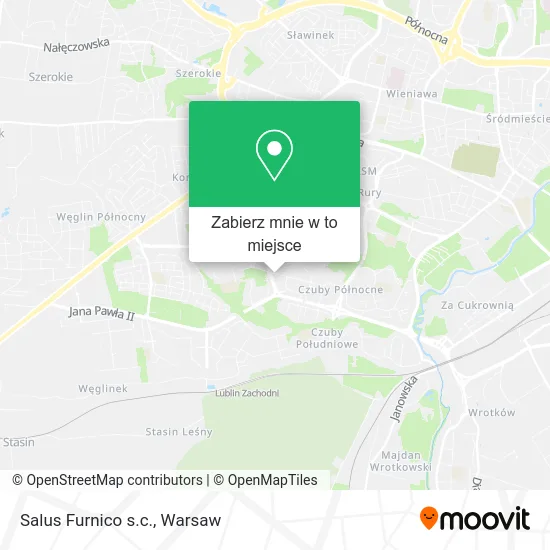 Mapa Salus Furnico s.c.