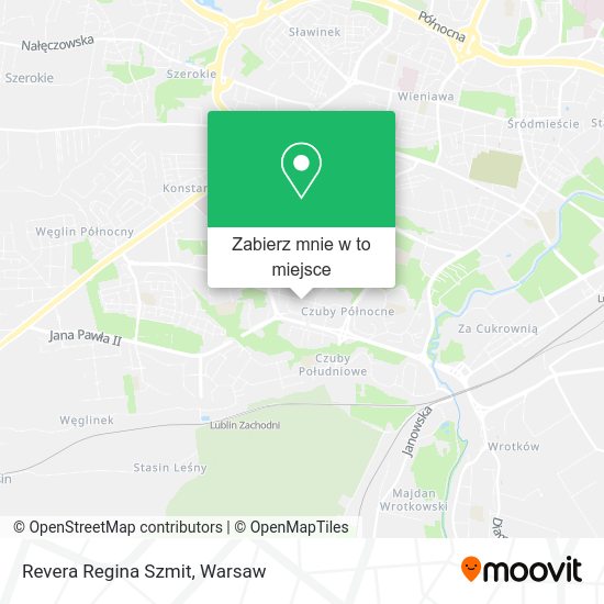 Mapa Revera Regina Szmit