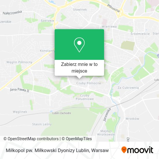 Mapa Miłkopol pw. Miłkowski Dyonizy Lublin