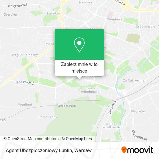 Mapa Agent Ubezpieczeniowy Lublin