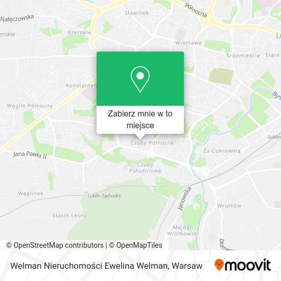 Mapa Welman Nieruchomości Ewelina Welman