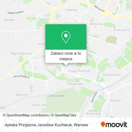 Mapa Apteka Przyjazna Jarosław Kucharuk