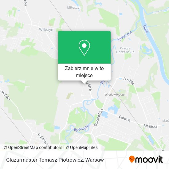 Mapa Glazurmaster Tomasz Piotrowicz