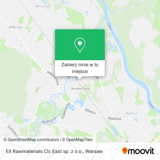Mapa Eit Rawmaterials Clc East sp. z o.o.