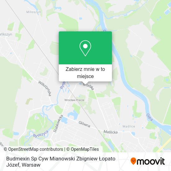 Mapa Budmexin Sp Cyw Mianowski Zbigniew Łopato Józef