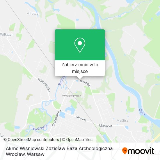 Mapa Akme Wiśniewski Zdzisław Baza Archeologiczna Wrocław