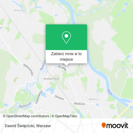 Mapa Dawid Święcicki