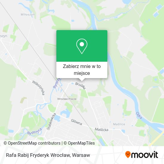 Mapa Rafa Rabij Fryderyk Wrocław