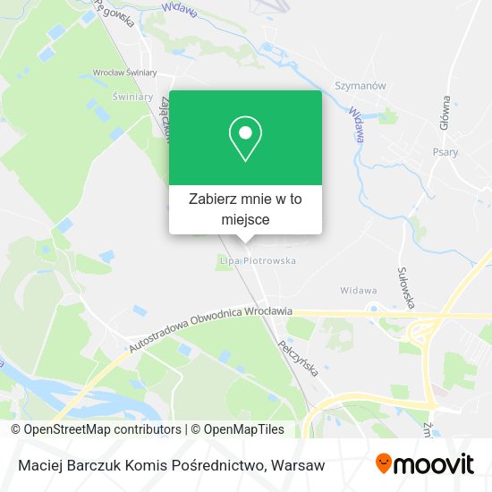 Mapa Maciej Barczuk Komis Pośrednictwo