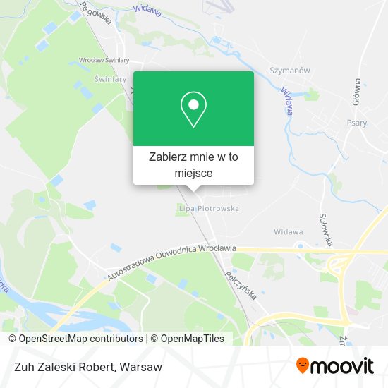 Mapa Zuh Zaleski Robert