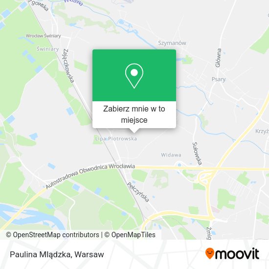 Mapa Paulina Mlądzka