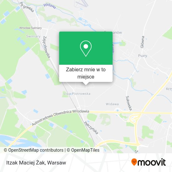 Mapa Itzak Maciej Żak