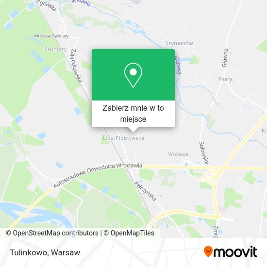 Mapa Tulinkowo