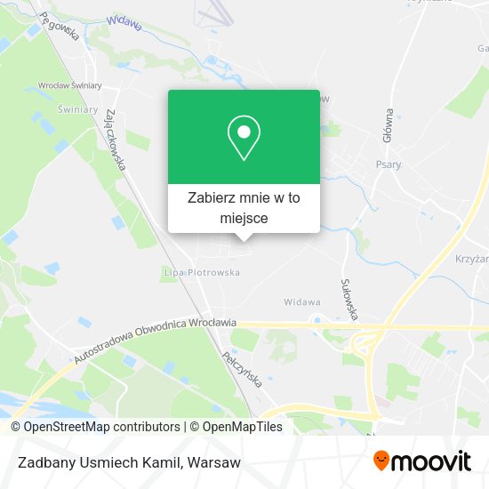 Mapa Zadbany Usmiech Kamil