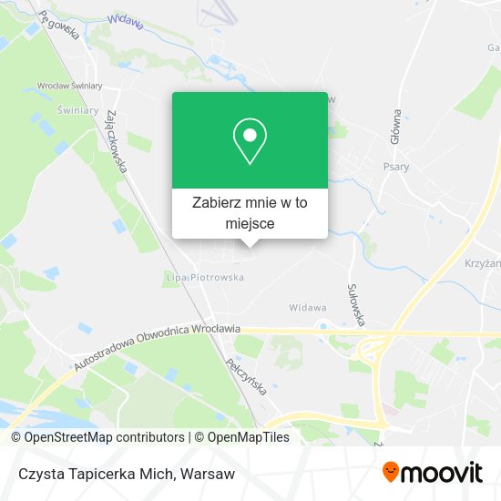 Mapa Czysta Tapicerka Mich