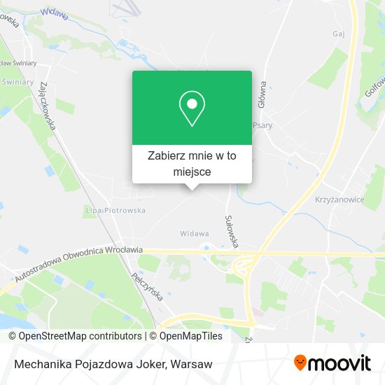 Mapa Mechanika Pojazdowa Joker