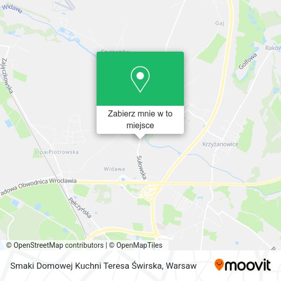 Mapa Smaki Domowej Kuchni Teresa Świrska