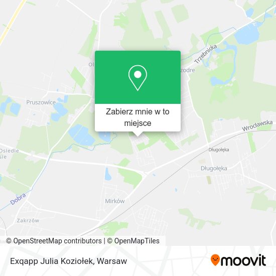 Mapa Exqapp Julia Koziołek