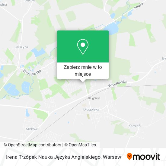 Mapa Irena Trzópek Nauka Języka Angielskiego