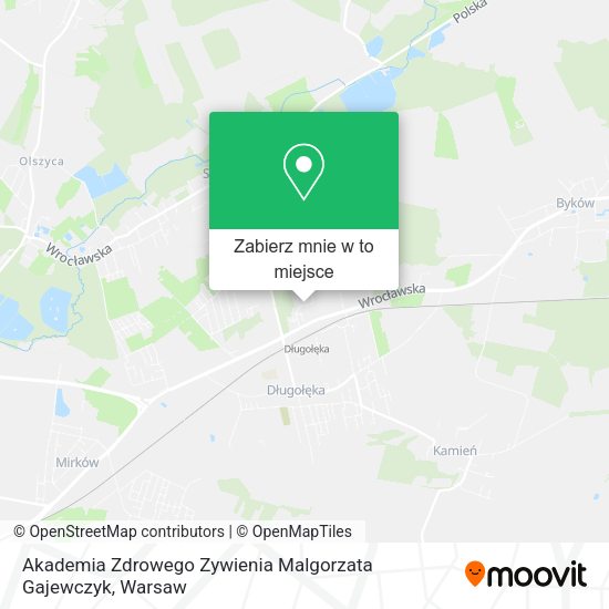 Mapa Akademia Zdrowego Zywienia Malgorzata Gajewczyk