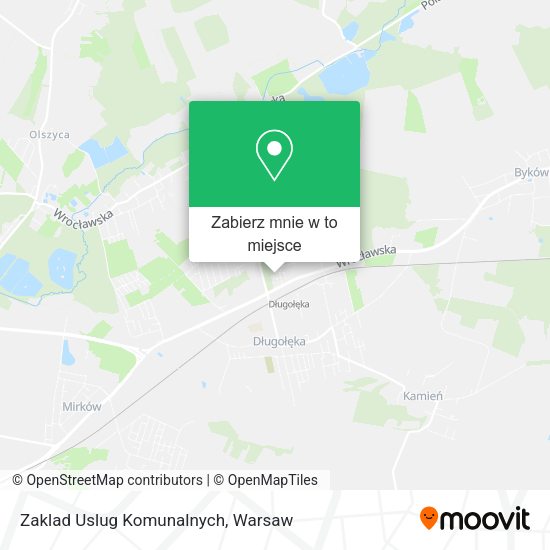 Mapa Zaklad Uslug Komunalnych