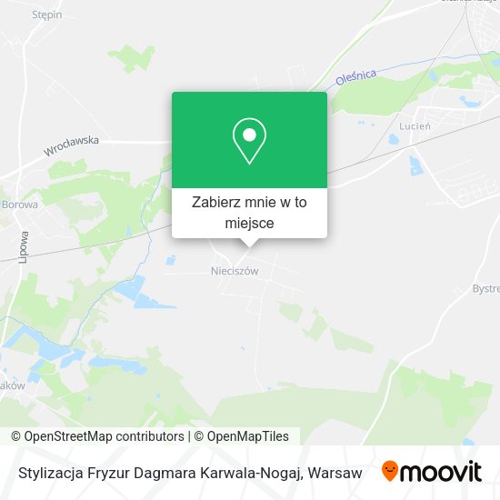 Mapa Stylizacja Fryzur Dagmara Karwala-Nogaj