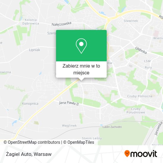 Mapa Żagiel Auto