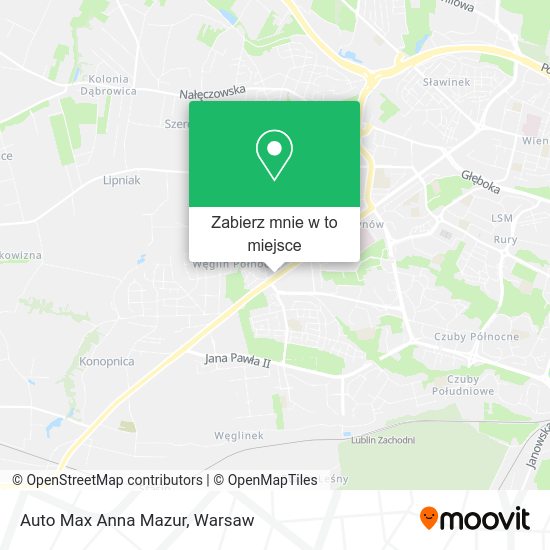 Mapa Auto Max Anna Mazur