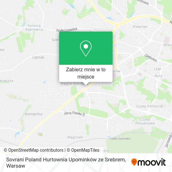 Mapa Sovrani Poland Hurtownia Upominków ze Srebrem