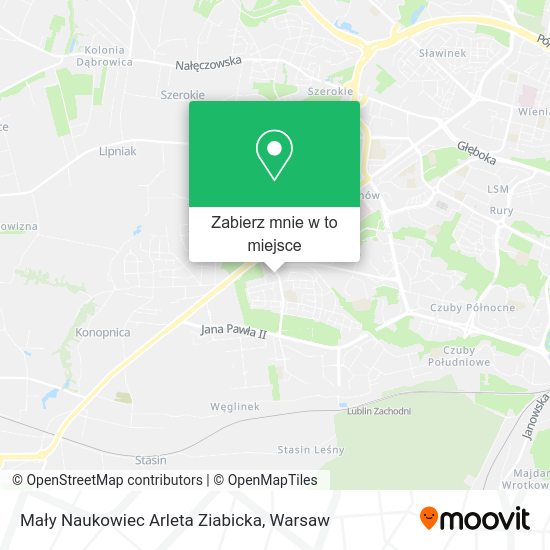 Mapa Mały Naukowiec Arleta Ziabicka