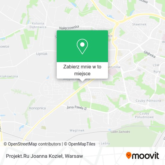 Mapa Projekt.Ru Joanna Kozieł