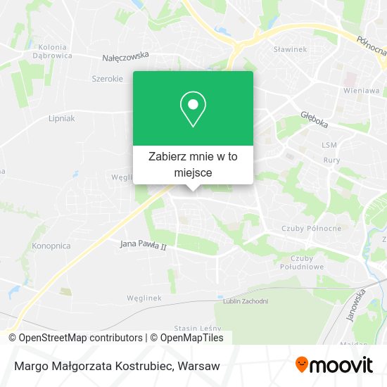 Mapa Margo Małgorzata Kostrubiec